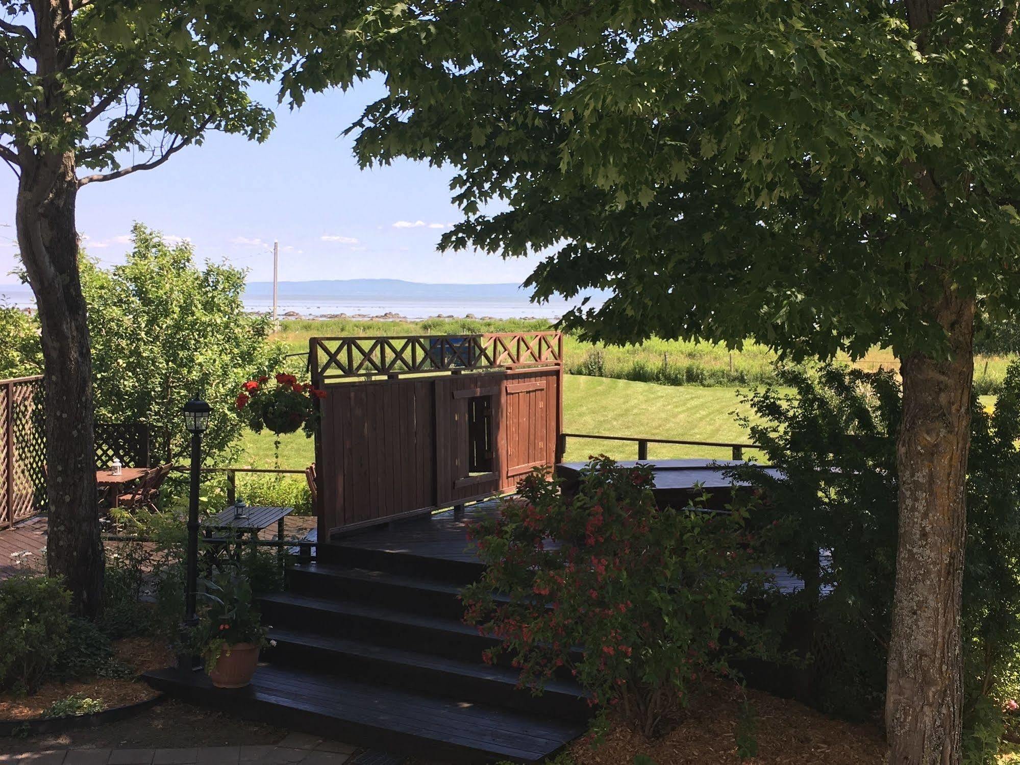 Auberge La Courtepointe Petite-Riviere-Saint-Francois Esterno foto